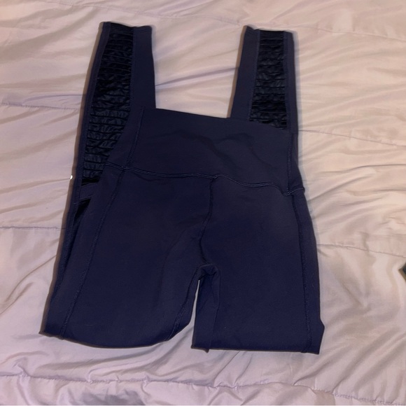 Amo motto high waisted navy blue leggings - Picture 4 of 5